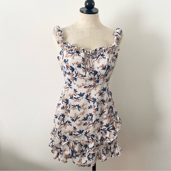 Sabo Skirt Dresses & Skirts - Sabo Skirt floral ruffle mini dress